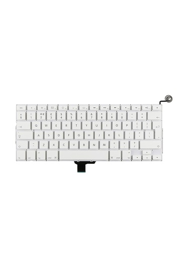 Apple Uyumlu MacBook İle 13inc A1342 Klavye Tuş Takımı Uk-ingilizce