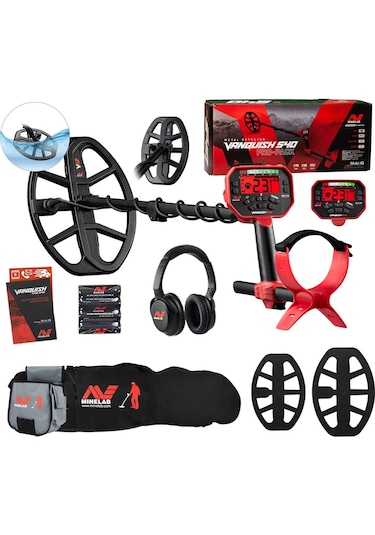 Minelab Vanquish 540 Pro Dedektör + Hediye Alan Tarama