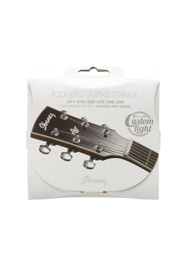IBANEZ IACS62C 11 52 Custom Light Bronze Akustik Gitar Teli Fiyatlar 