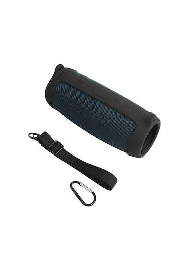 Singree "jbl Charge 5 Taşınabilir Bluetooth Hoparlör İçin Su Geçirmez Silikon Kılıf - Omuz Askılı"