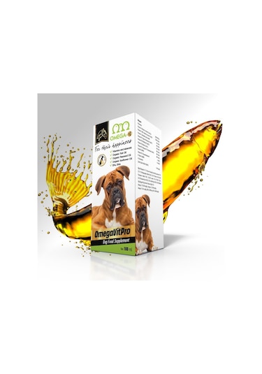 Omega Vitpro Köpek Multivitamin Somon Balık Yağı 100 ML