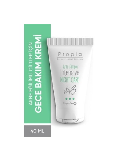 Propia Sivilce Karşıtı Gece Bakım Kremi 40 ML