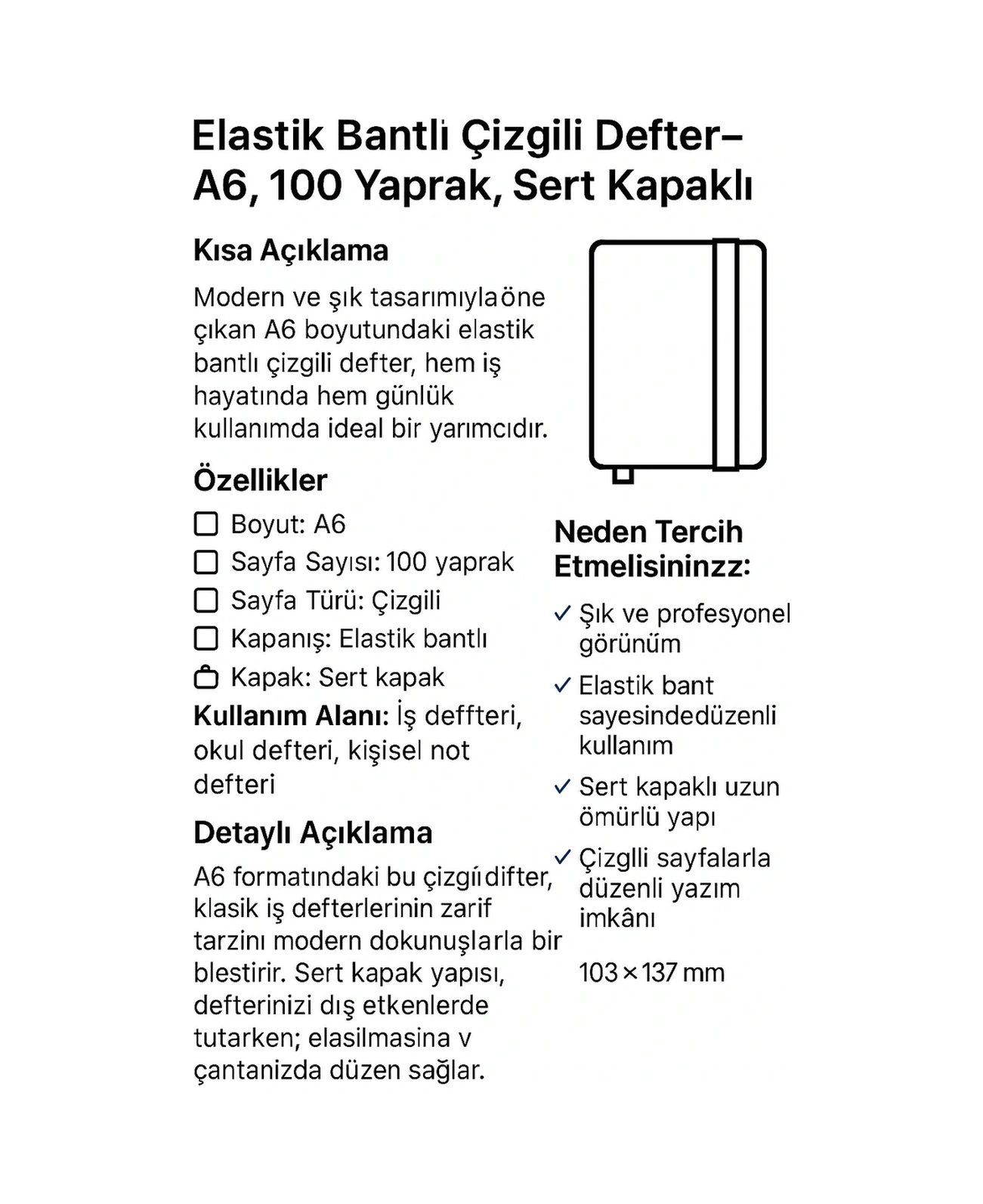 2 Adet Çizgili Defter Ajanda - Uçlu Kalem Hediyeli Waves Of Sparkle A5-a6 Mor