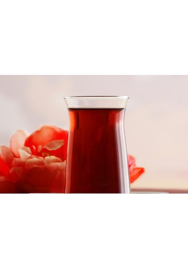 Lav vera çay bardağı - çay bardak 6 parça