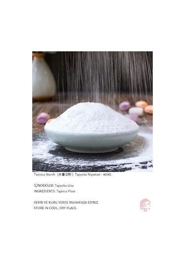 Tapyoka Nişastasi (Tapioca Starch) 400 G