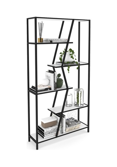 Hbomedora Kar Kitaplik 5 Rafli Kitaplik