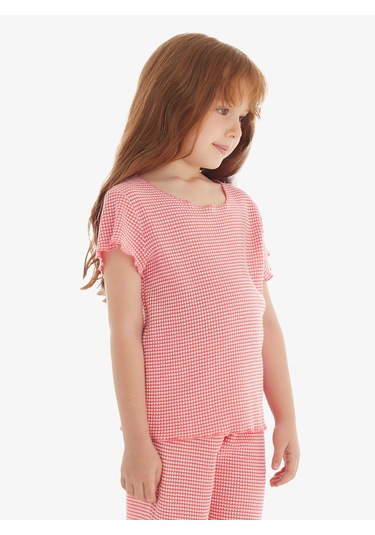 Kız Çocuk Pijama Takımı 60567 - Pembe Pembe