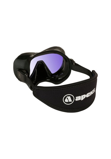 Rotadalış Apeks Vx1 Siyah Uv Lens Dalış Maskesi