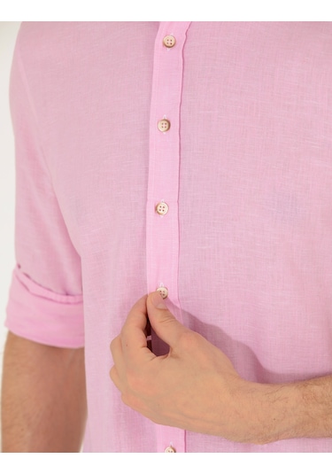 Pierre Cardin Erkek Pembe Gömlek Desenli 50265119-vr041 Pembe