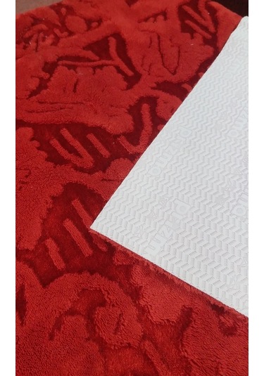 Prizma Bianca Eskitme Desen Kaymaz Latex Taban Halı 150x200 Kır