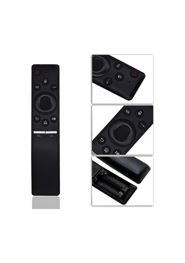 Youtek Samsung Bn59-01266a Uyumlu Ses Kontrollü Siyah Tv Kumandası Pil Hariç