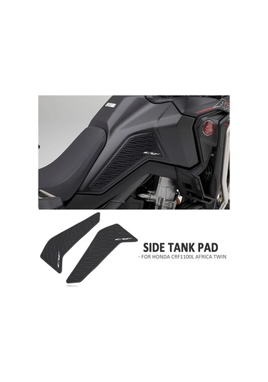 Crf1100l İçin Na Motosiklet Yakıt Deposu Pedi Çıkartmaları İkiz Siyah