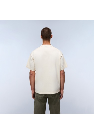 Napapijri Comel Erkek Bej T-shirt Np0a88y9n1j1 Bej