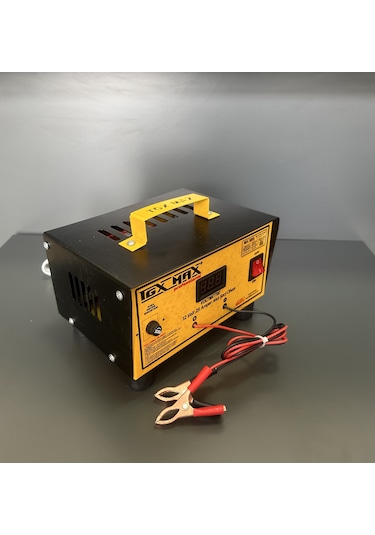 TGX Max Profesyonel 12 Volt 25 Amper Akü Şarj Cihazı Bakır Sargı