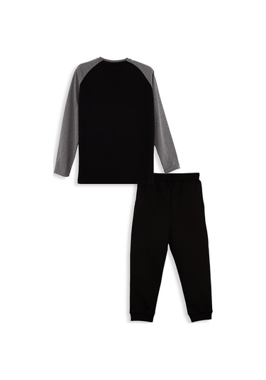 Denokids Let's Play Erkek Çocuk T-shirt Pantolon Takım Renkli