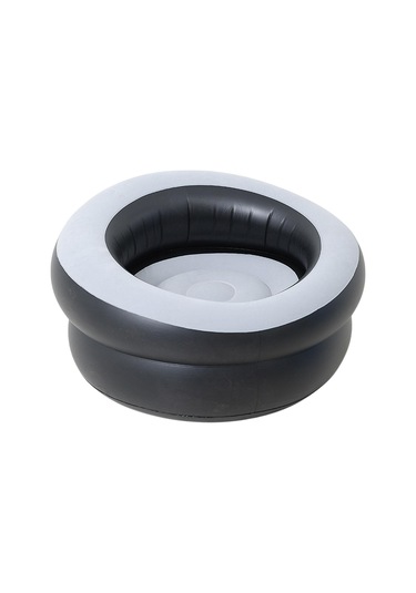 Suntek Dış Mekan Mobilyaları Kapalı Oyun Odası Için Şişme Gri Siyah