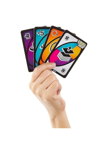 Mattel Games Gdr44 - Uno Flip, 7 Yaş İçin Kart Oyunları+