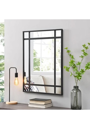 Bjarke Duvar Aynası Siyah