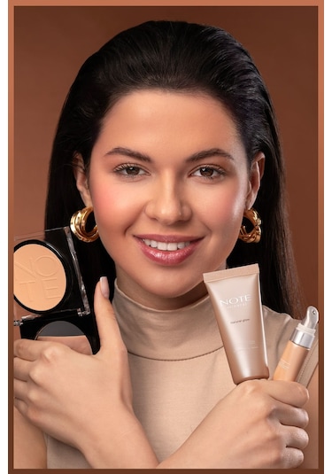 Note Cosmetique Mineral Powder Mat Bitişli Toz Pudra - 01 Açık