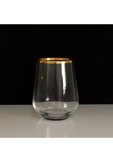 Extra Gold 31 Parça 6 Kişilik Cam Bardak Seti Beyaz