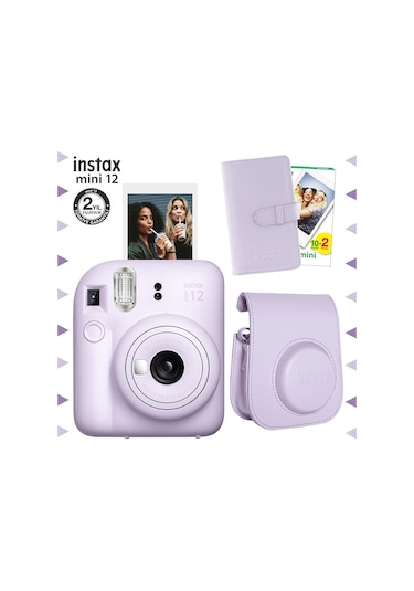 Instax Mini 12 Bundle Box Anlık Fotoğraf Makinesi