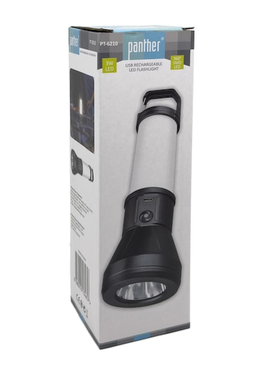 Panther Pt-6210 Usb Şarjlı El Feneri