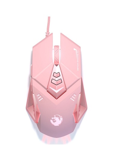 2.4g S6 Rose Kablosuz Sessiz Oyun Faresi - Optik Usb Kablolu Fare