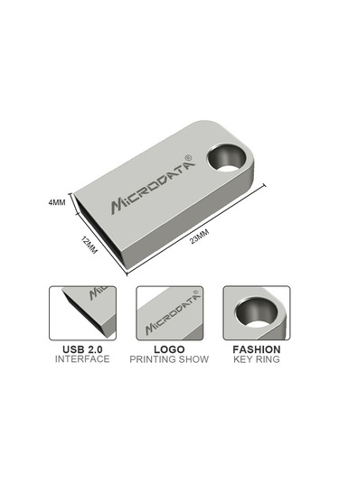 Sones Microdata 32gb Usb 2.0 Mini Metal U Disk