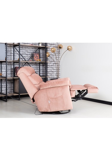 Teknokonfor Dante Masajlı Sallanır Dönerli Baba Tv Koltuğu