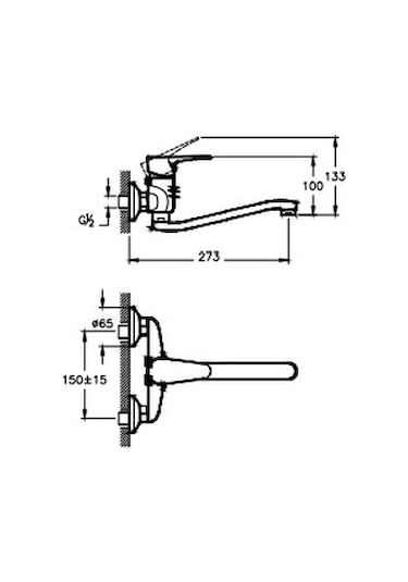 Punto Caso Duvardan Aplike Eviye Bataryası A41018