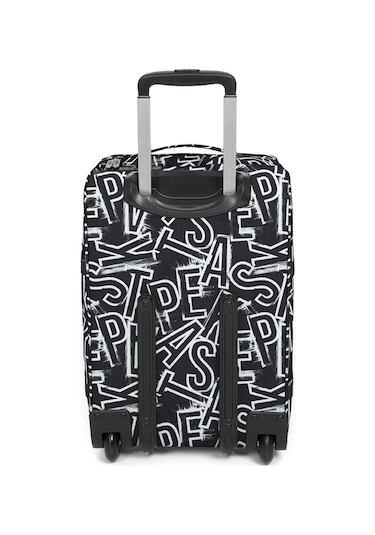 Eastpak Transit'r S Kabin Boy Çekçekli Tekerlekli Valiz 2o0 Siyah - Beyaz