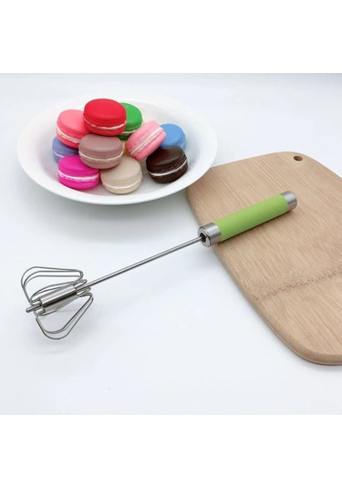 Kosona 12 İnç 430 Paslanmaz Çelik, Yüksek Sıcaklık Dayanıklı, Yıkama Kolay Yarı Otomatik Yumurta Çırpıcı - Mutfak Aleti Diğer