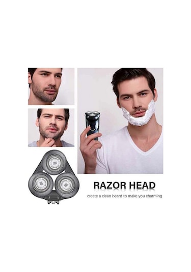 Philips S5000 S5370 S5571 S5420 S5140 S5078 S5077 S5050 S5082 Elektrikli Tıraş Makinesi İçin Yedek Başlık - Siyah