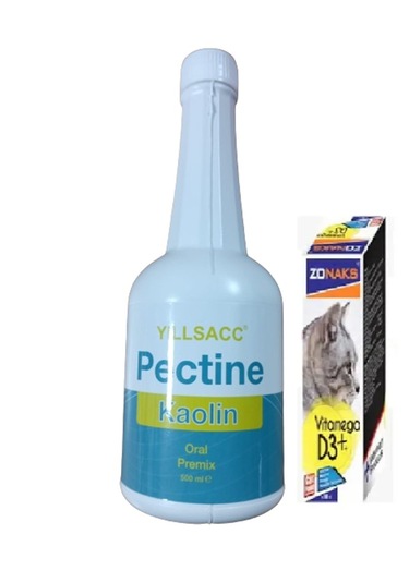Pectin Koalin 500ml + Zonax Cat Vitamin D3 Omega 100 Ml