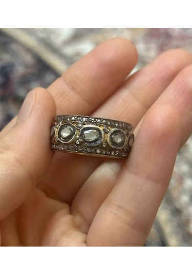 Allahverdi Türkmen Sade Elmas Tamtur Yüzük 116