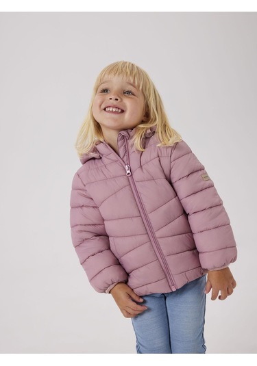 Name It Nmfmarble Unisex Çocuk Şişme Mont 13241673 Lila