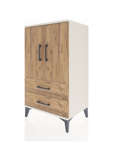 Hyperion Komodin 2 Raflı 2 Çekmeceli 2 Kapaklı 60x44x106 Ayta... Aytaşı