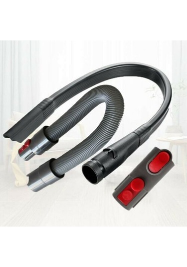 Tenfowee Dyson V8 V7 V10 V11 V15 Vakum Tüpü Esnek Hortum Aksesuarı - Uzatılabilir Tasarım