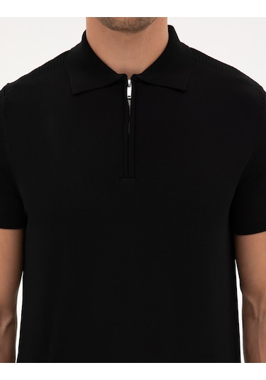 Pierre Cardin Erkek Siyah Kazak /triko 50302609-vr046 Siyah