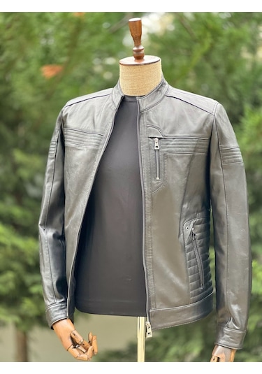 Always Leather Usta İşi Özel Dikim Hakiki Deri 1803340011 Siyah