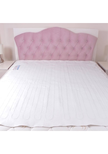 Omak Tek Kişilik Elektrikli Battaniye 90x150cm Beyaz