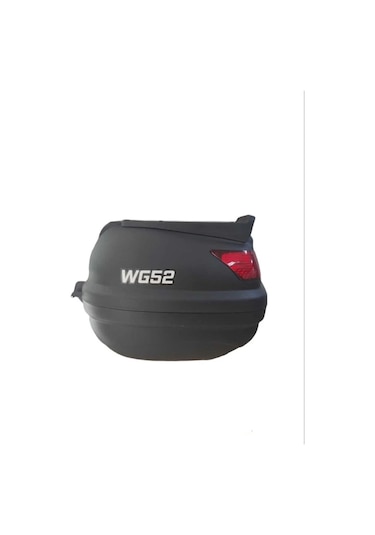 Wogen Wogen 52 Lt Siyah Basic Motosiklet Arka Çanta Topcase