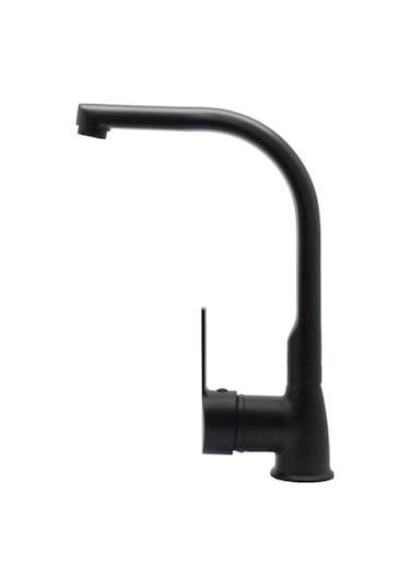 Kustar Mada Mat Siyah Mutfak Eviye Bataryası