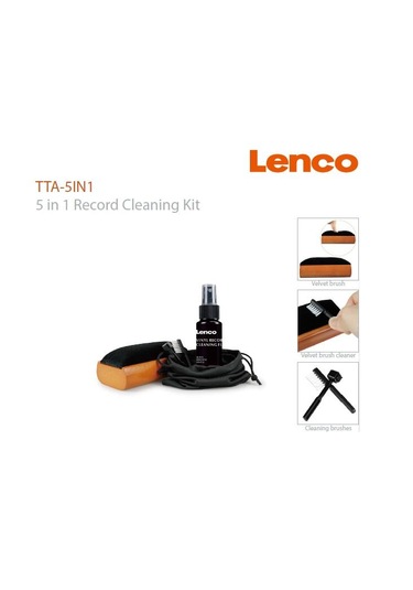 Lenco 5'I 1 Arada Plak Temizleme Kiti Tta-5In1 5 In 1 Record Clea