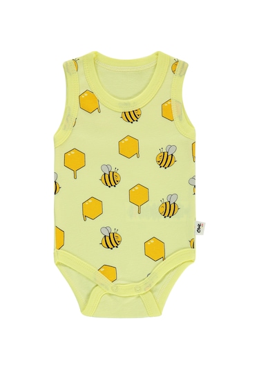 Civil Baby Bebek Çıtçıtlı Badi 1-18 Ay Limon 14d20230123s1-1 Limon Sarısı