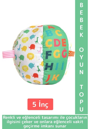 Eğlenceli İlgi Çekici Motor Beceri Koordinasyon Geliştiren Okul Öncesi Çocuk Bebek Eğitici Oyun Topu
