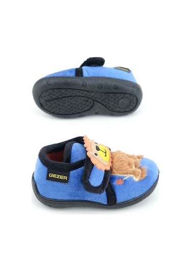 Gezer Bebe Erkek Çocuk Kışlık Cırtlı Ayarlanabilir Günlük Okul Kreş Panduf Ayakkabı Ga2kbm.03361.00.1o1.0c