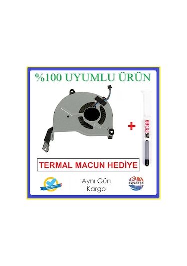 HP Uyumlu Pavilion 15-N206St Fan Cpu İşlemci Fanı
