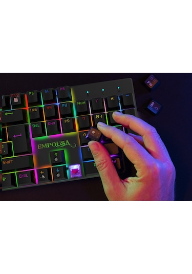 Inca Ikg-443 Empousa Red Switch Full Rgb Software Mechanıcal