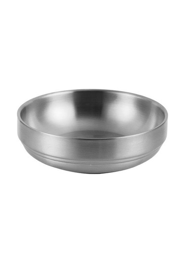 Sones 304 Paslanmaz Çelik Sos Kabı Mutfak Izgara Baharat Kabı Çatal Bıçak Takımı, Model: 19cm Gümüş